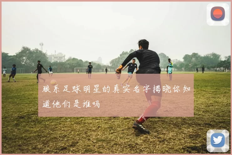 狼系足球明星的真实名字揭晓你知道他们是谁吗