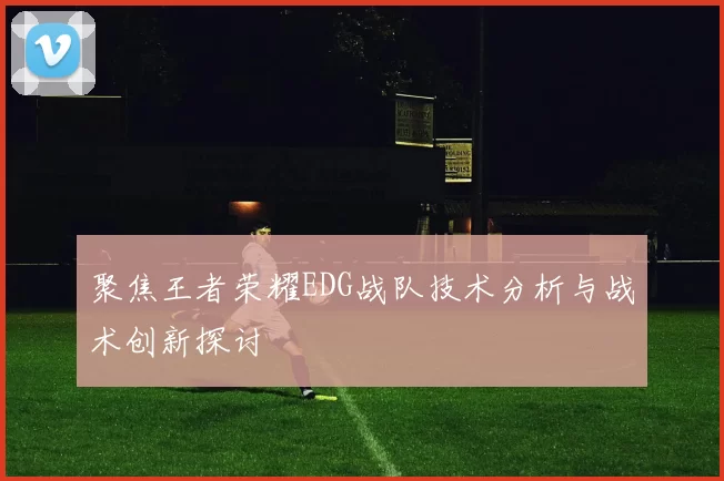 聚焦王者荣耀EDG战队技术分析与战术创新探讨