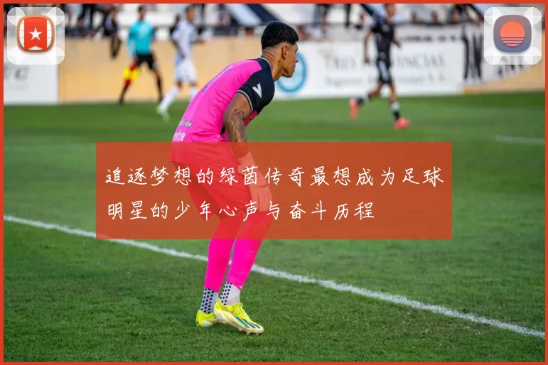 追逐梦想的绿茵传奇最想成为足球明星的少年心声与奋斗历程
