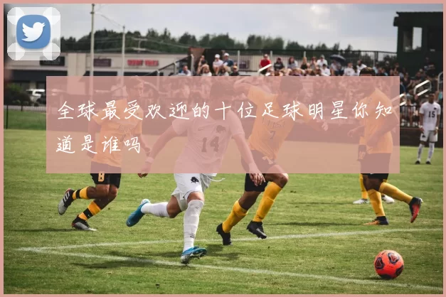 全球最受欢迎的十位足球明星你知道是谁吗